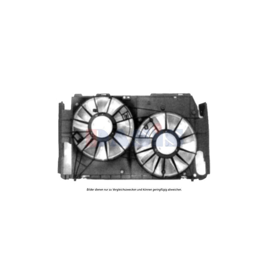 AKS Dasis 218081N Fan, Radiator for Toyota Rav4 III Off-Road (Xa30)