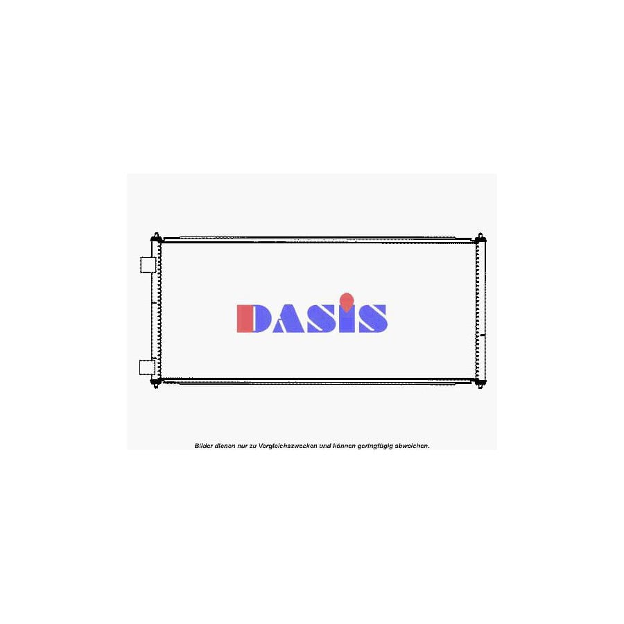 AKS Dasis 252001N Air Conditioning Condenser for Ford Transit