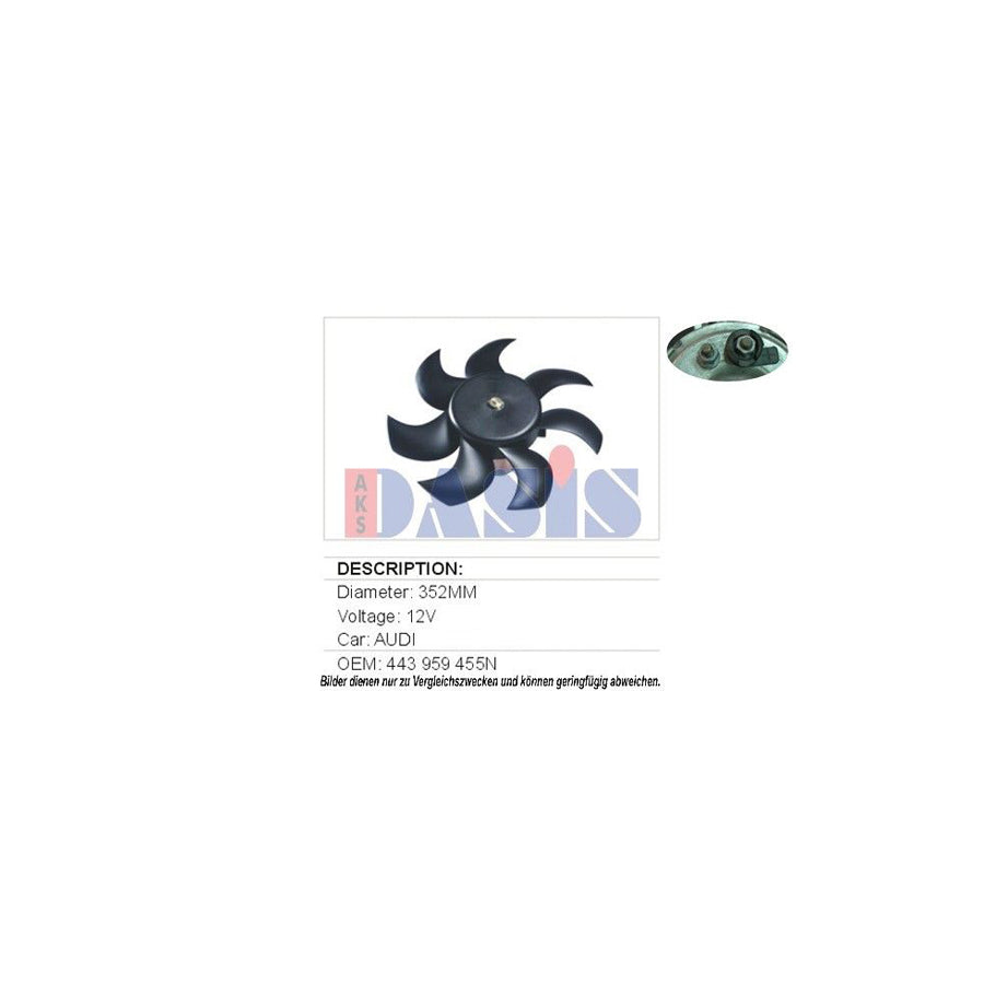 AKS Dasis 488010N Fan, Radiator