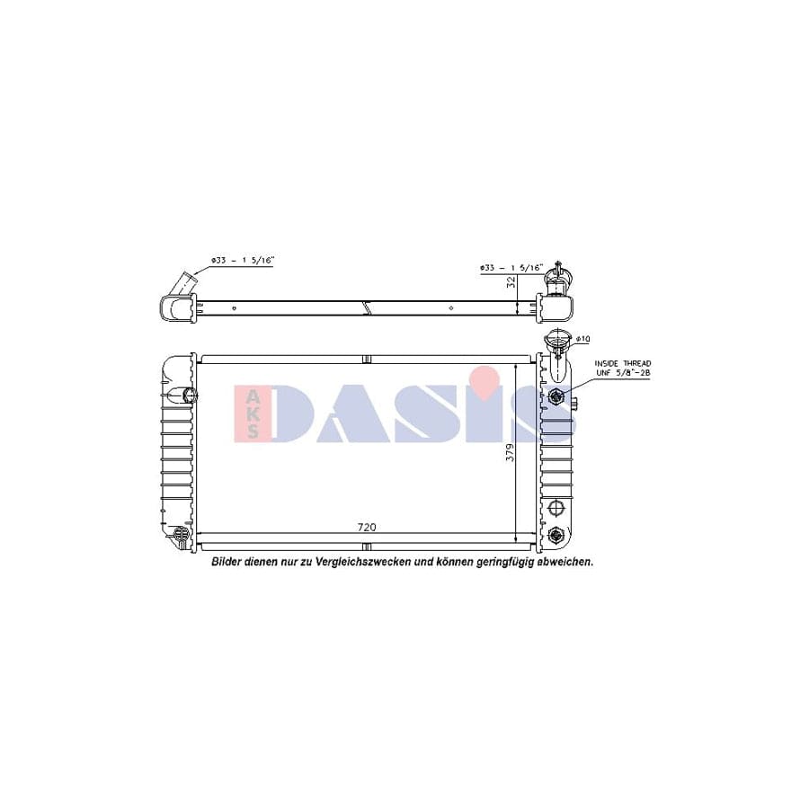 AKS Dasis 520052N Engine Radiator for Chevrolet Lumina Apv Mpv