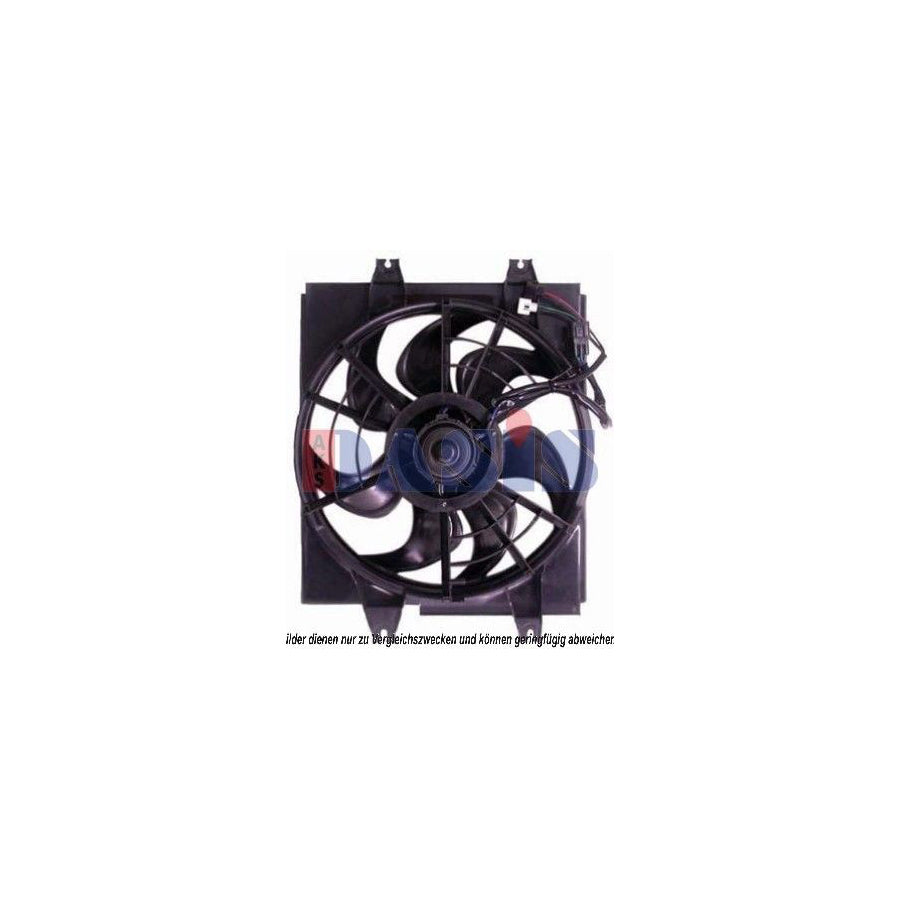 AKS Dasis 568005N Fan, Radiator for Hyundai Sonata