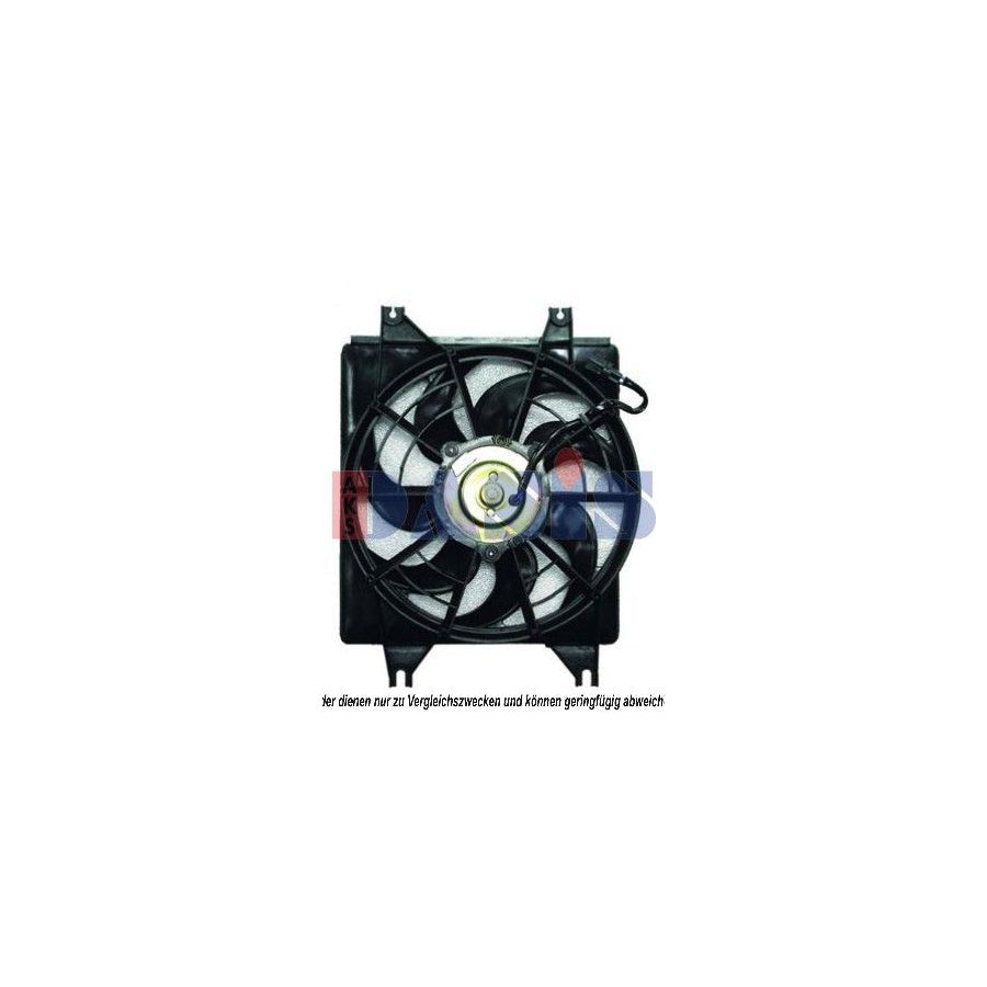 AKS Dasis 568024N Fan, Radiator for Hyundai Pony