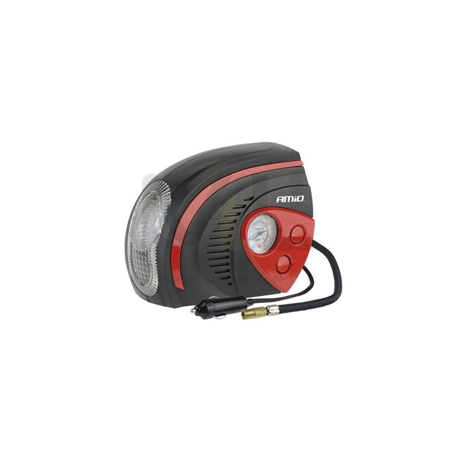 AMiO ACOMP-08 02182 Air compressor 12V, 100 psi, cigarette lighter powered portable