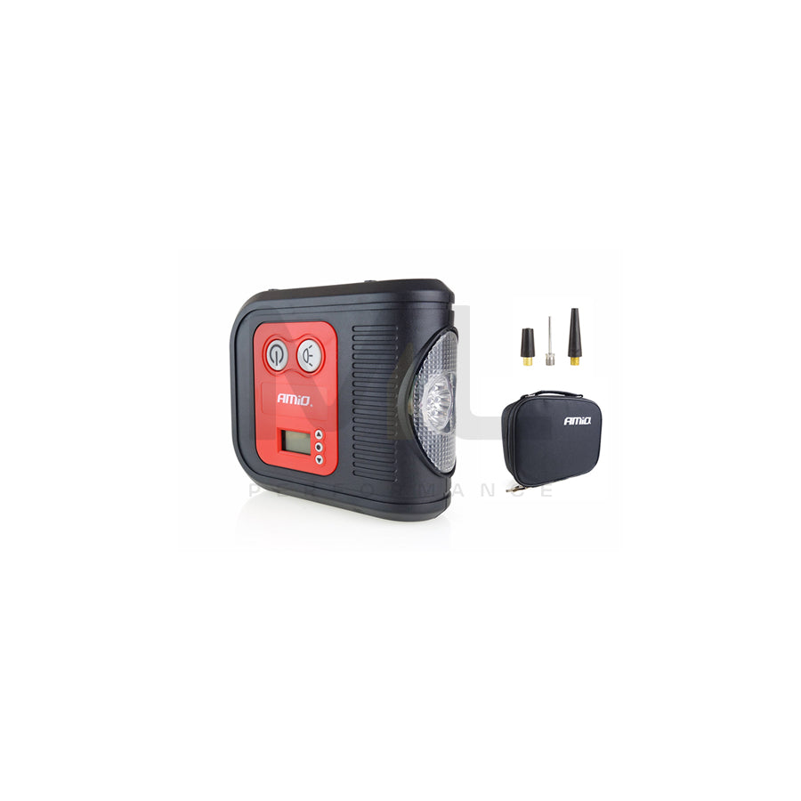 AMiO Acomp-10 02380 Air compressor 12V, 150 psi, 10 bar, digital portable