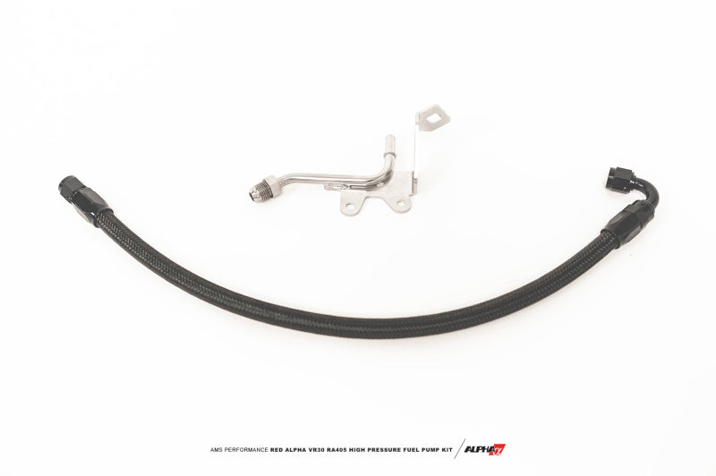 AMS ALP.28.07.0005-1 ALPHA PERFORMANCE INFINITI Q50/Q60 VR30DDTT BIG BORE HIGH PRESSURE FUEL PUMP LOW PRESSURE FEED LINE (FOR