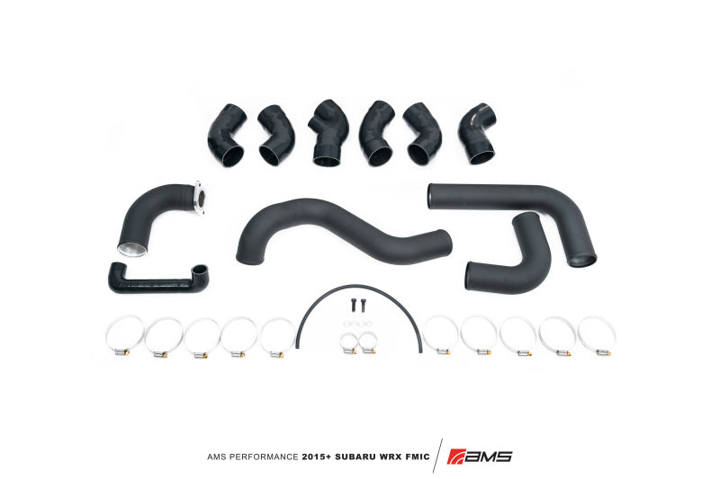 AMS AMS.36.09.0001-2 AMS PERFORMANCE 2015+ SUBARU WRX FA20 FRONT MOUNT INTERCOOLER PIPING AND HARDWARE KIT