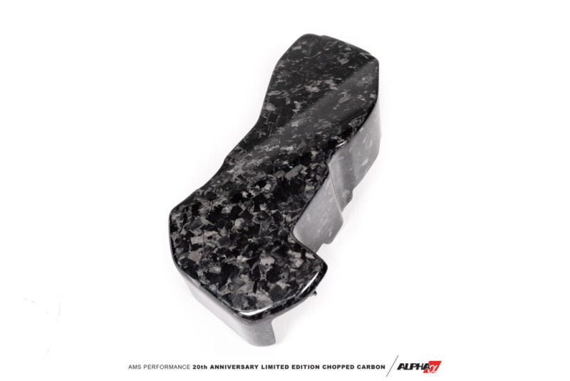 AMS AMS.38.06.0003-2 TOYOTA GR SUPRA CHOPPED CARBON FIBER ECU COVER - 20TH ANNIVERSARY LIMITED EDITION