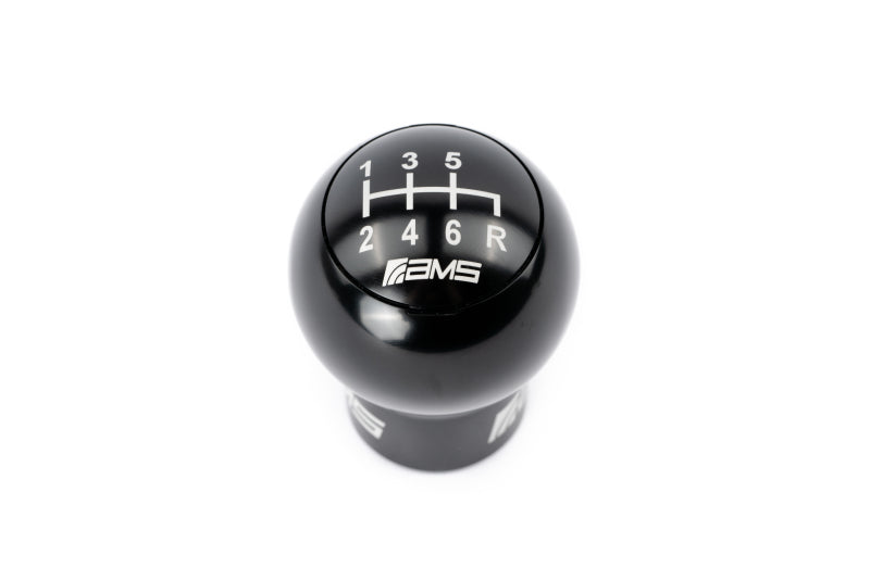 AMS AMS.50.06.0002-1 6-SPEED BILLET SHIFT KNOB (INCL. RED, BLACK, SILVER CAPS) FOR SUBARU WRX/STI 2004-2022