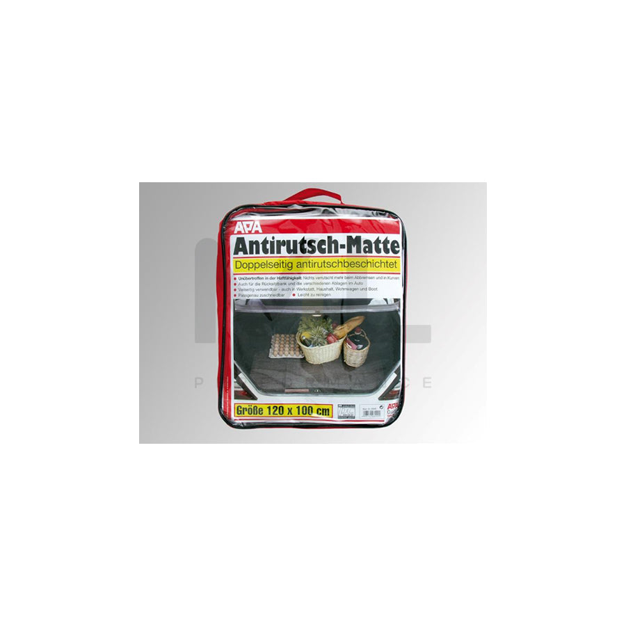 APA 23440 Anti-slip mat Length: 120cm, Width: 100cm, Black, Plastic