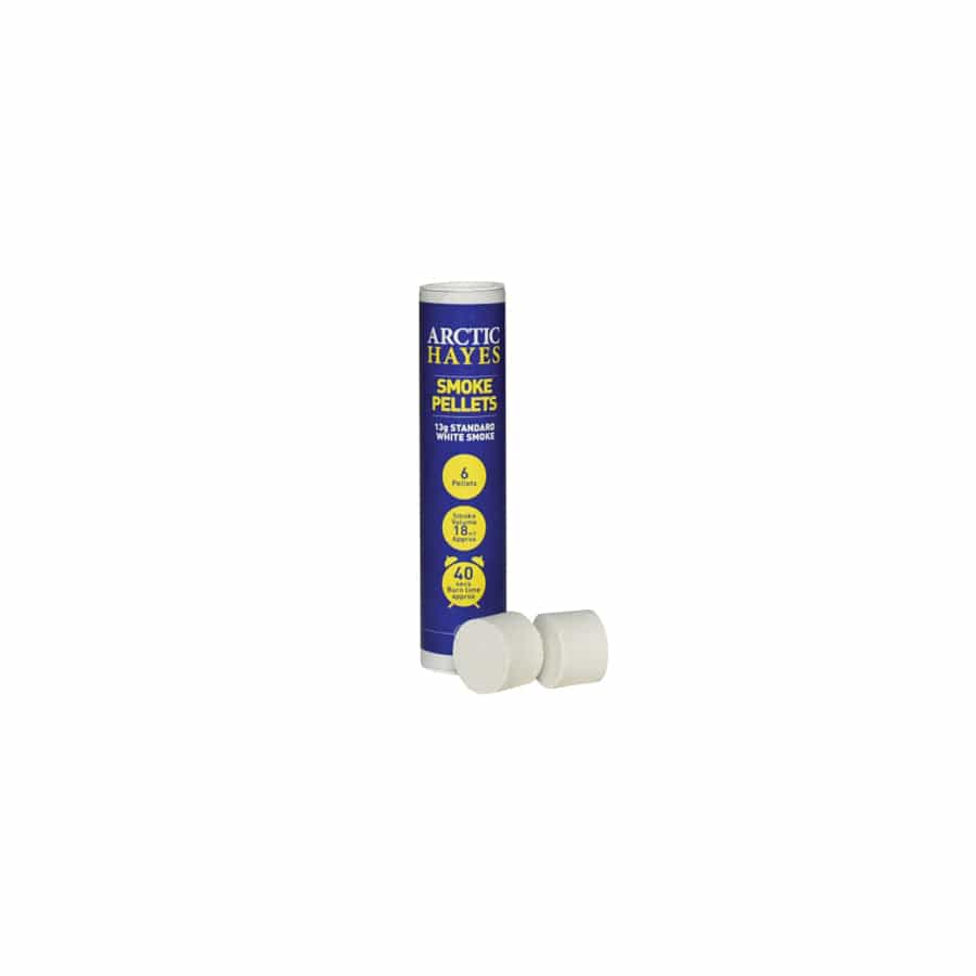 Arctic Hayes ARCPH001 Smoke Pellets Standard 13g White (Tube 6)