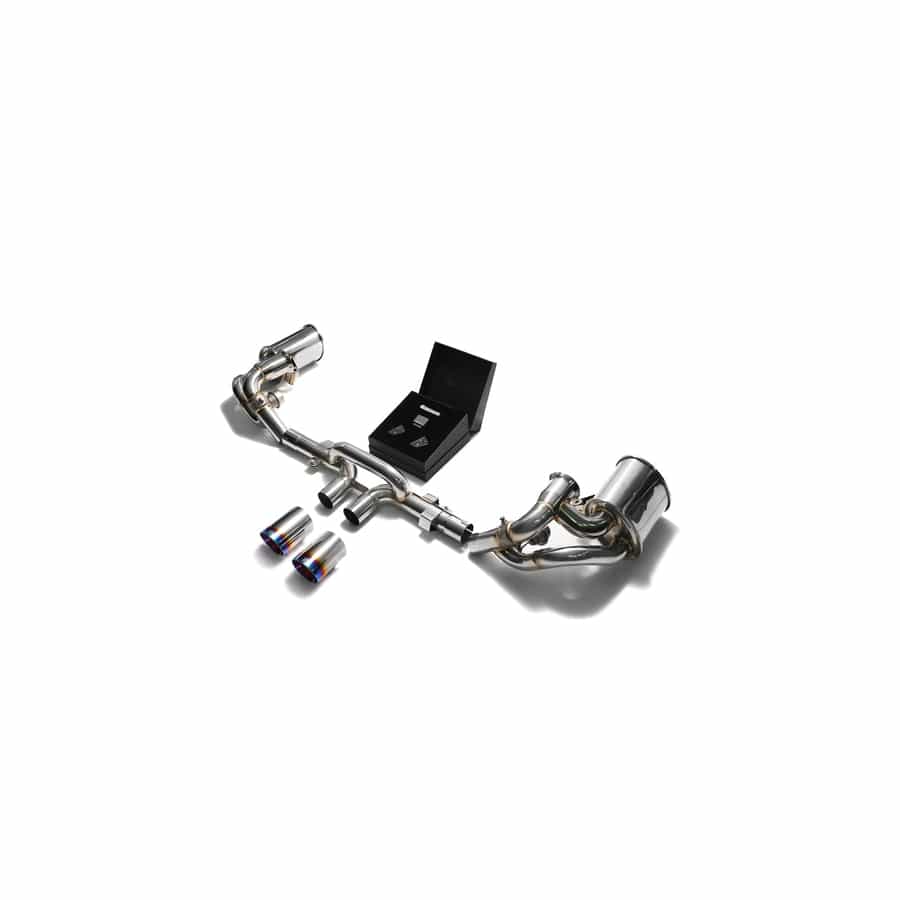 Armytrix P91GS-DS38B Valvetronic Exhaust System Porsche 991 GT3 | GT3 RS 2014-2019 with Dual Blue Coated 4"