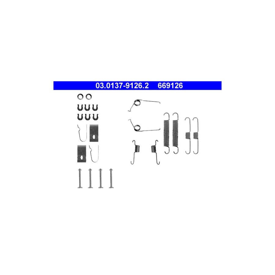 ATE 03.0137-9126.2 Accessory Kit, Brake Shoes