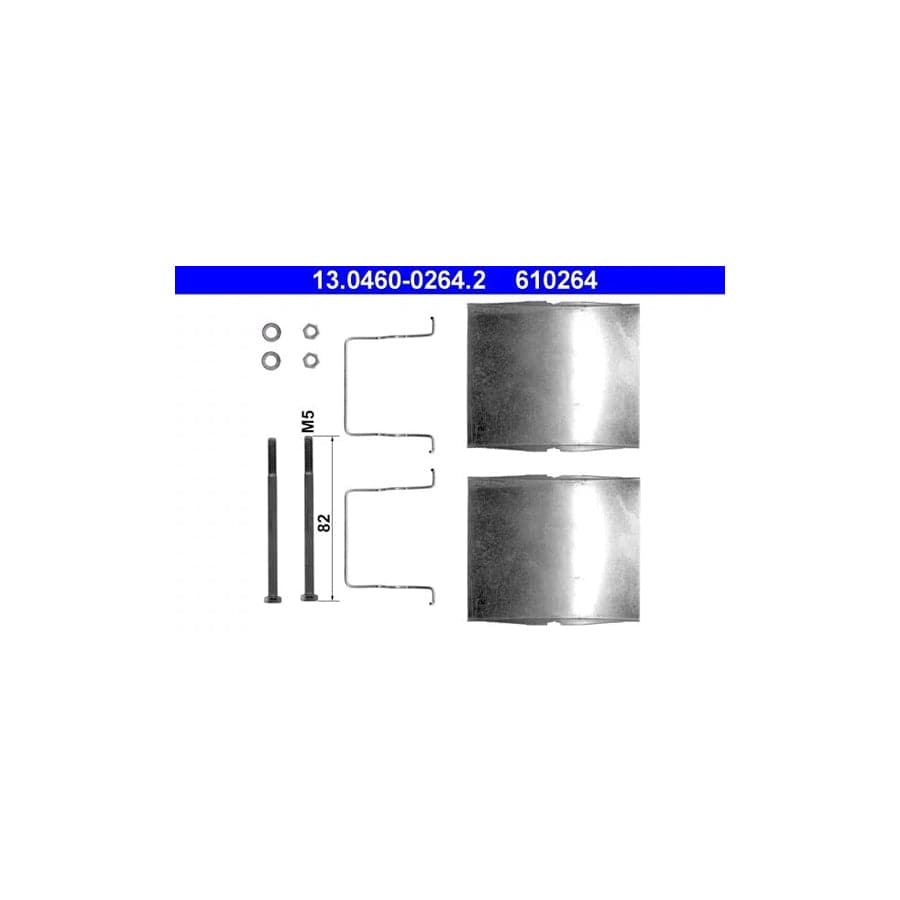 ATE 13.0460-0264.2 Accessory Kit, Disc Brake Pads