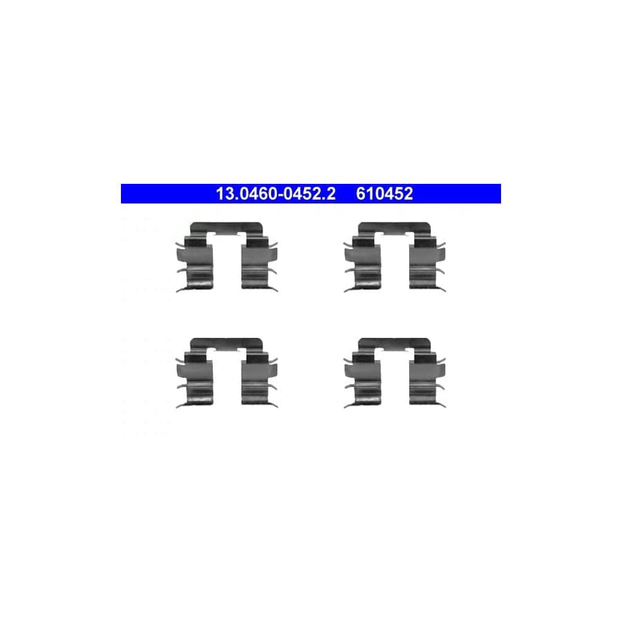 ATE 13.0460-0452.2 Accessory Kit, Disc Brake PaDS for Nissan Micra II Hatchback (K11)