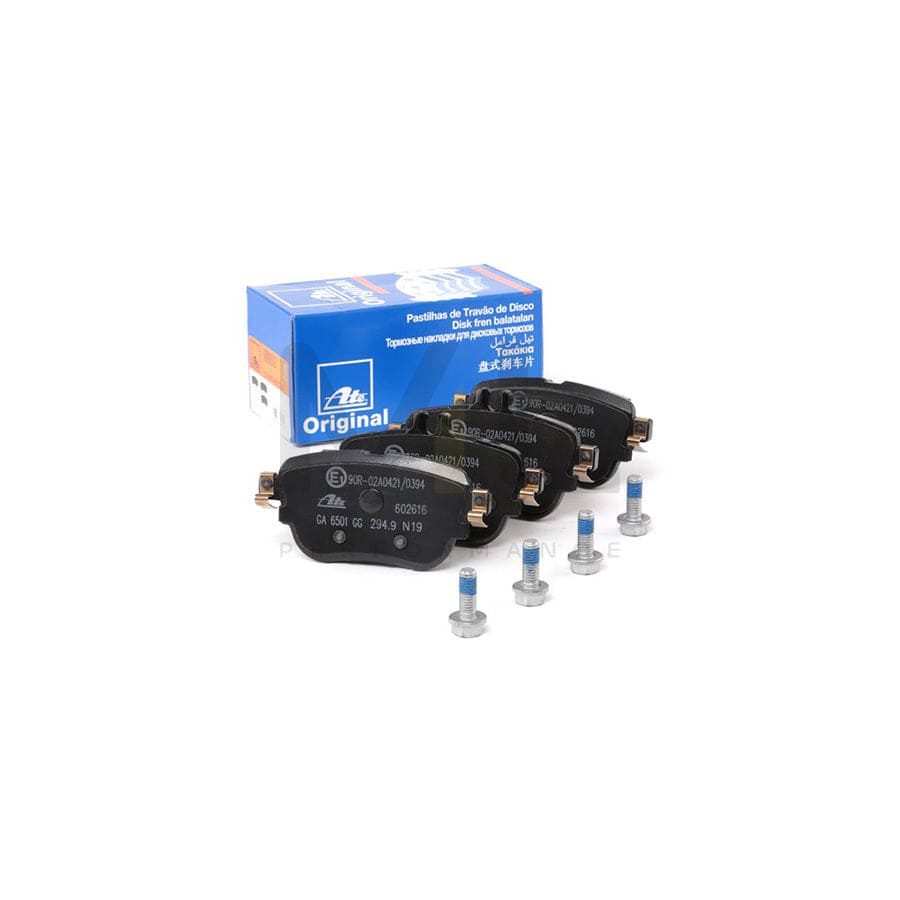 ATE 13.0460-2616.2 Brake pad set excl. wear warning contact, prepared for wear indicator, with brake caliper screws
