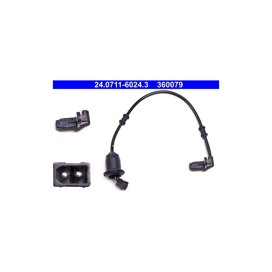 ATE 24.0711-6024.3 Abs Sensor Suitable for Mercedes-Benz Slk (R170)