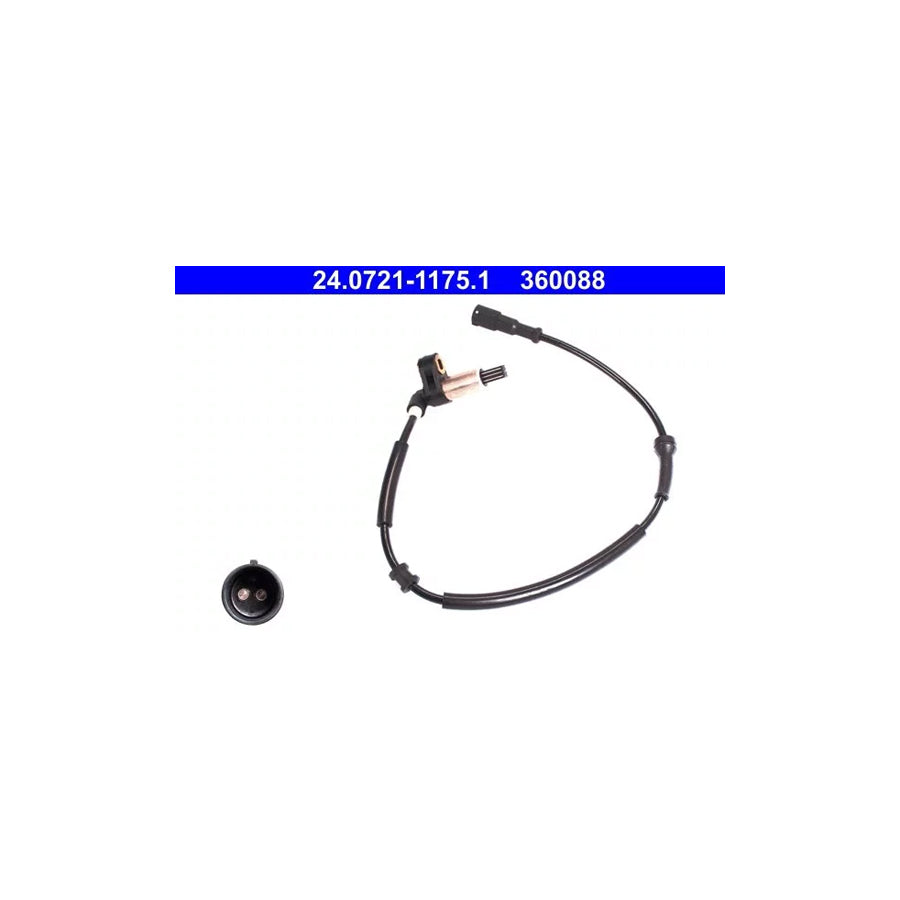 ATE 24.0721-1175.1 Abs Sensor for Renault Megane