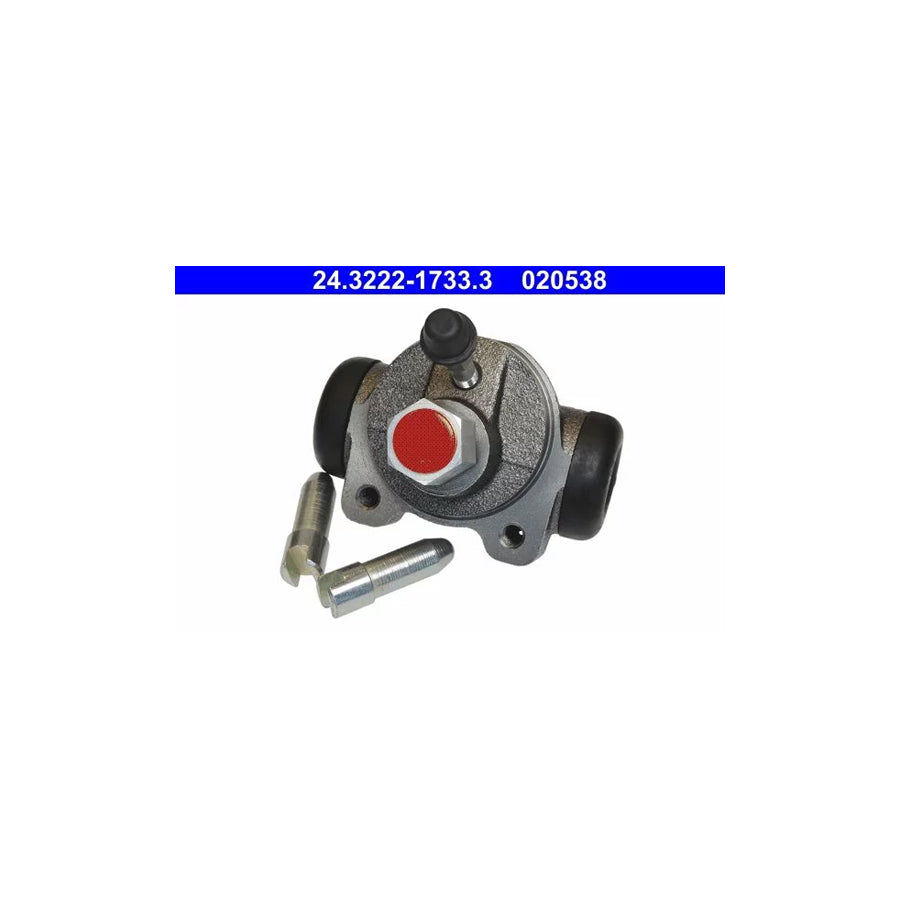 ATE 24.3222-1733.3 Wheel Brake Cylinder Suitable for Mercedes-Benz Henschel 2-T