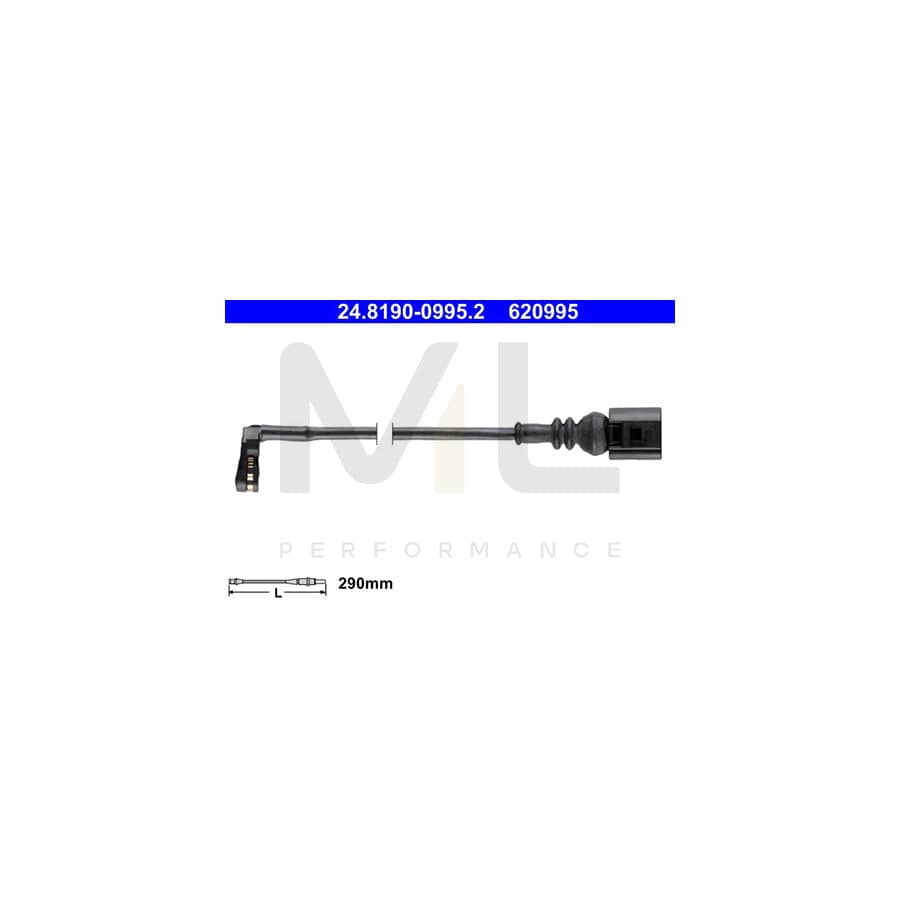 ATE 24.8190-0995.2 Brake pad wear sensor