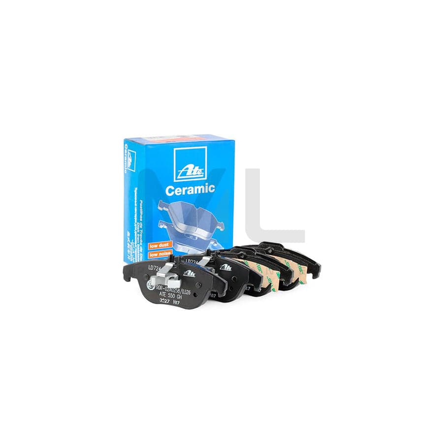 ATE Ceramic 13.0470-7244.2 Brake pad set excl. wear warning contact, prepared for wear indicator
