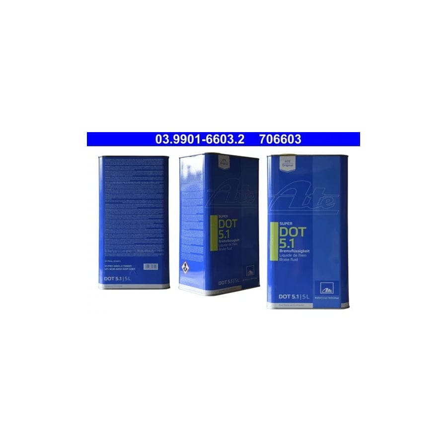 ATE Dot 5.1 03.9901-6603.2 Brake Fluid