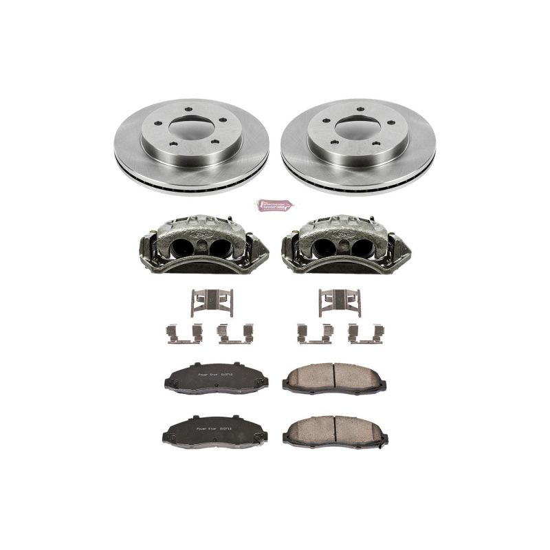 PowerStop Power Stop 97-03 Ford F-150 Front Autospecialty Brake Kit w/Calipers