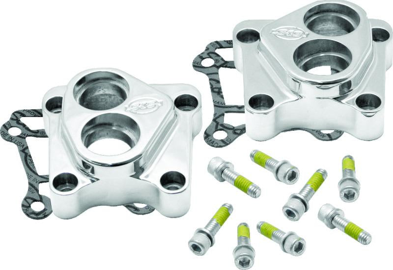S&S Cycle 1999+ BT Tappet Cover Set - Chrome
