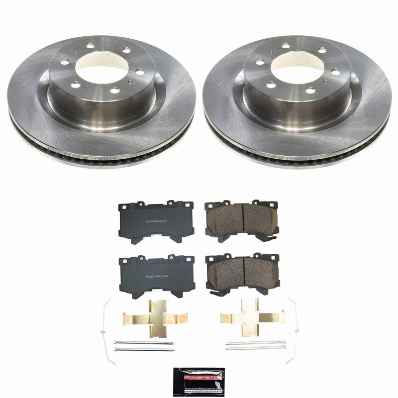 PowerStop Power Stop 23-24 Toyota Sequoia Front Autospecialty Brake Kit