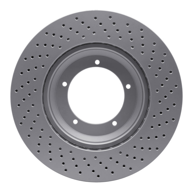 DFC 82-89 Porsche 911 Left Front Drilled GeoSPEC Coated Rotor