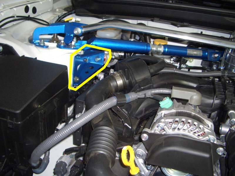 Cusco 2022+ Toyota GR86 / Subaru BRZ Brake Master Cylinder Stopper *RHD ONLY*
