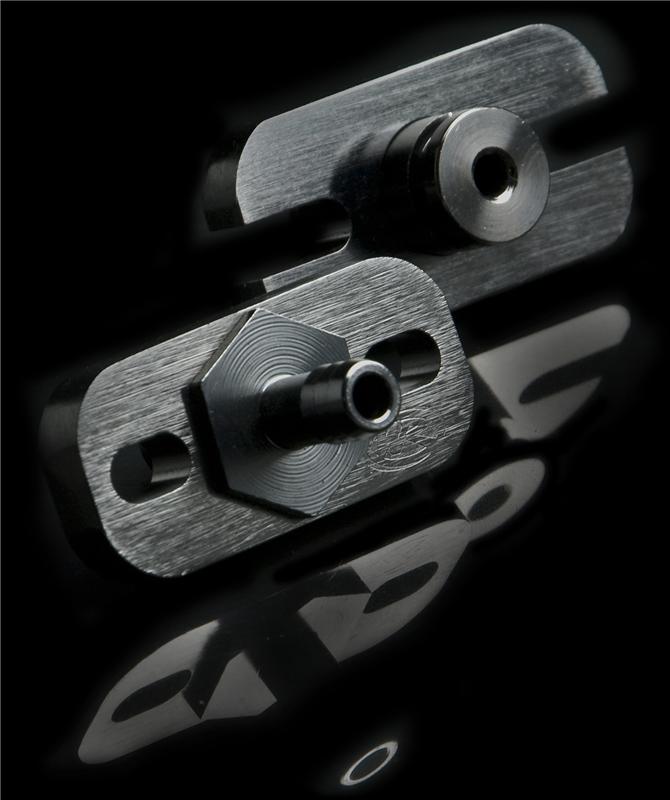 Weapon R 86-00 Acura/Honda Silver Fuel Rail Adapter