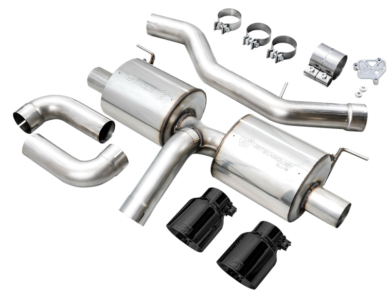 AWE Tuning AWE 19-23 BMW 330i / 21-23 BMW 430i Base G2X Touring (Excl. Conv) Axle-Back Exhaust - Diamond Black