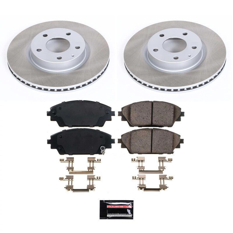 PowerStop Power Stop 16-21 Mazda CX-3 Front Semi-Coated Rotor Kit
