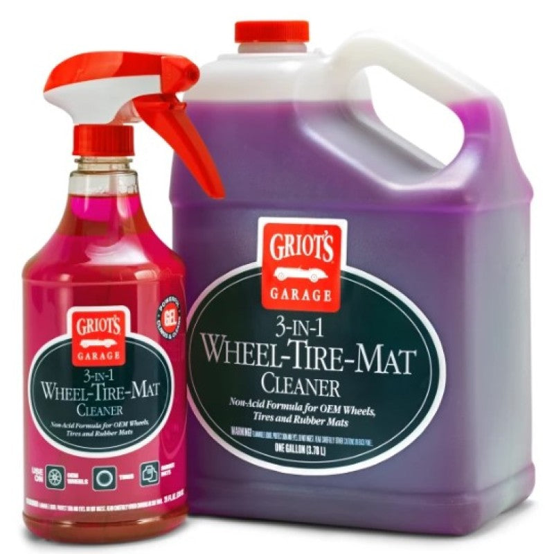 Griots Garage 3-in-1 Wheel/Tire/Mat Cleaner- 25oz