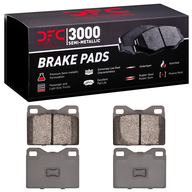 DFC 74-77 Audi 100 Series Front 3000 Semi-Metallic Brake Pads