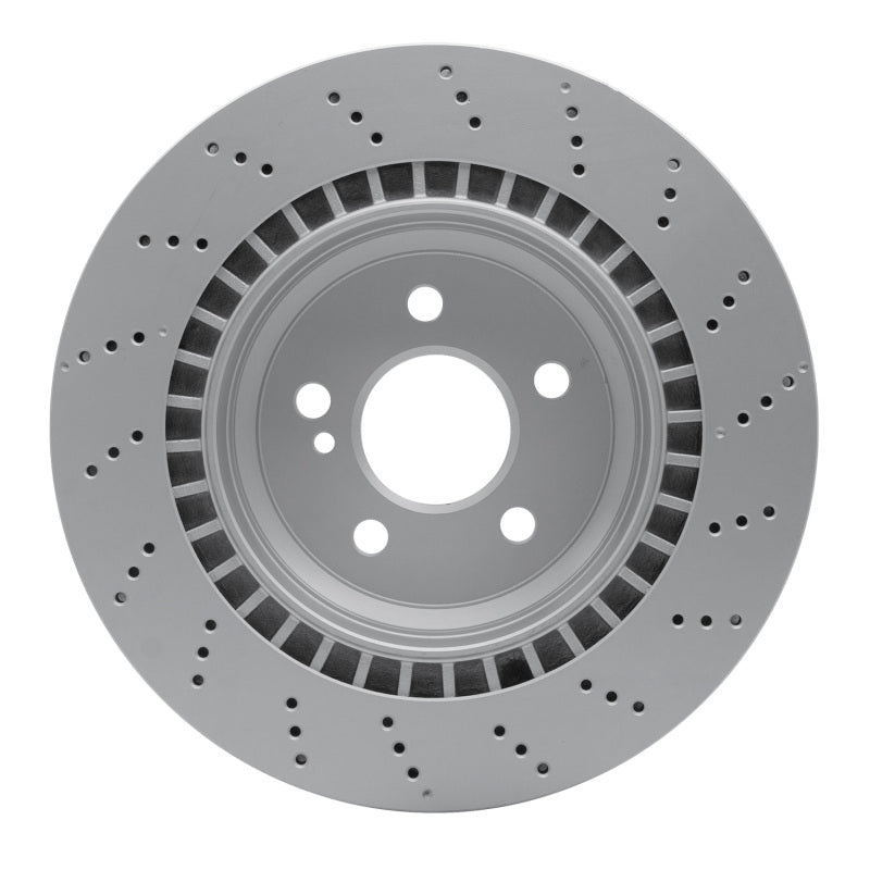 DFC 10-14 Mercedes-Benz CL550 Rear Drilled GeoSPEC Coated Rotor