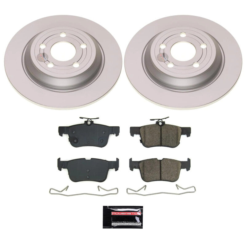 PowerStop Power Stop 2023 Ford Bronco Sport Rear Z17 Coated Brake Kit