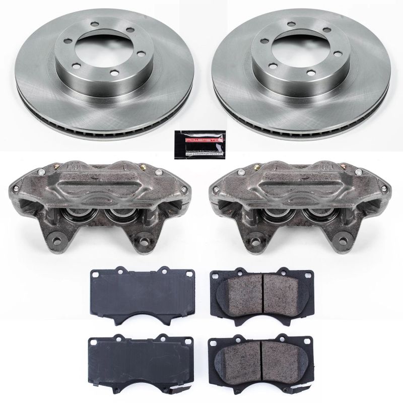 PowerStop Power Stop 03-09 Toyota 4Runner Front Autospecialty Kit w/Cals