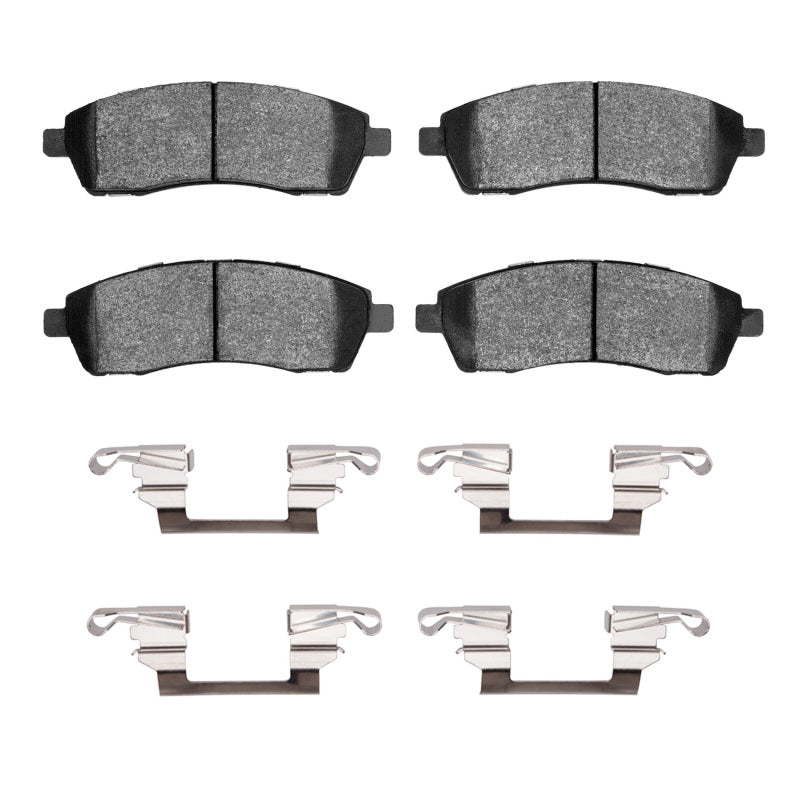 R1 Concepts R1 99-05 Ford F-250 4WD (Super Duty) Rear Semi Met Pads & Hardware Kit