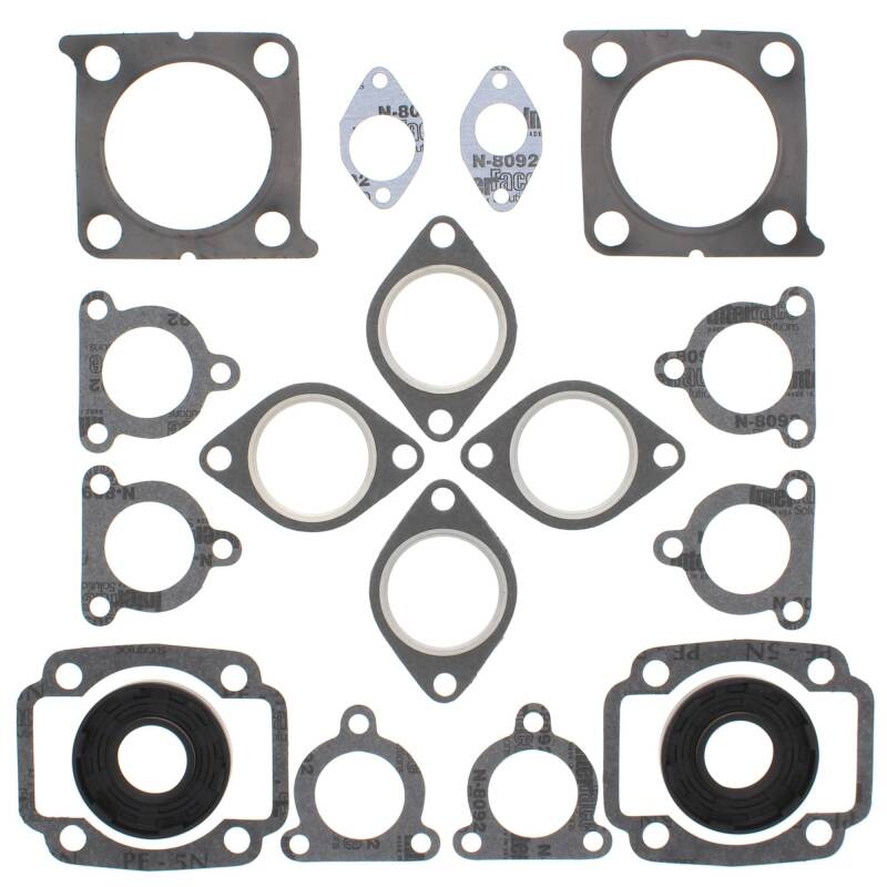 Vertex Pistons Vertex Gaskets 01-02 Arctic Cat Z 440 ES Complete Gasket Kit w/ Oil Seals