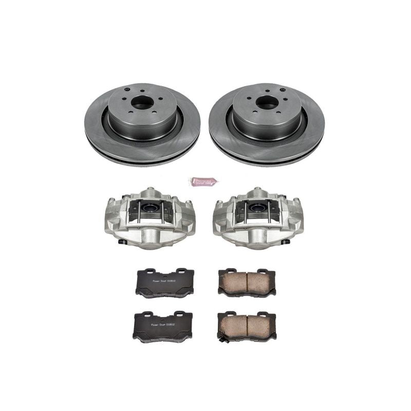 PowerStop Power Stop 09-13 Infiniti FX50 Rear Autospecialty Brake Kit w/Calipers