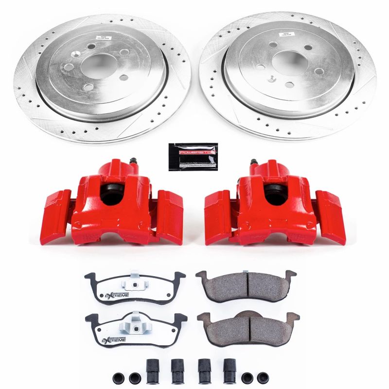 PowerStop Power Stop 13-19 Lincoln MKT Rear Z36 Truck&Tow Kit w/Cals