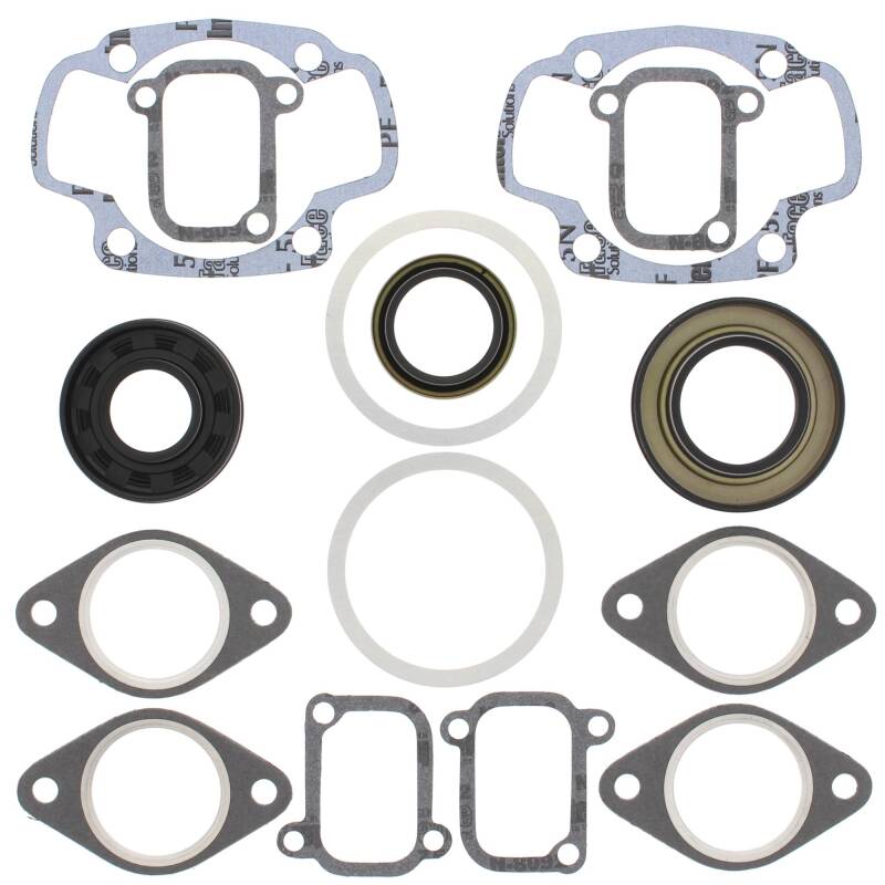 Vertex Pistons Vertex Gaskets 1981 Kawasaki Drifter FC/2 Complete Gasket Kit w/ Oil Seals