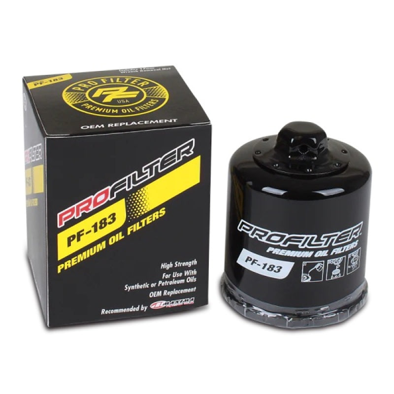 ProFilter Italjet/Malaguti/Peugeot/Piaggio Spin-On Black Various Performance Oil Filter