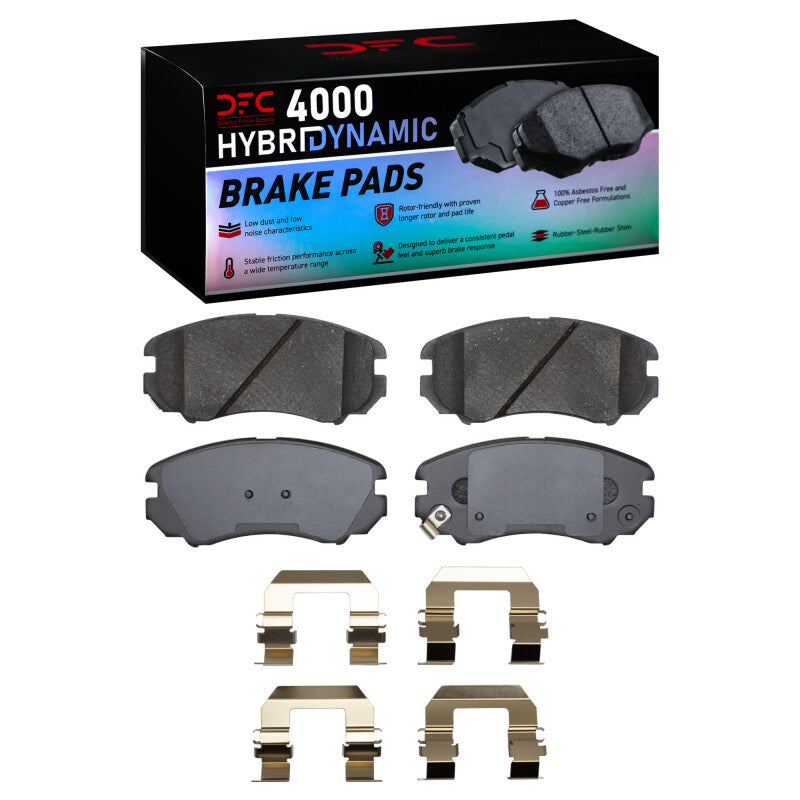 R1 Concepts R1 02-13 Hyundai Elantra Front Semi Met Pads & Hardware Kit