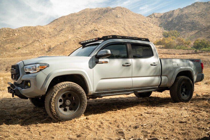 DV8 Offroad 16-23 Toyota Tacoma Crew Cab OE Plus Side Steps