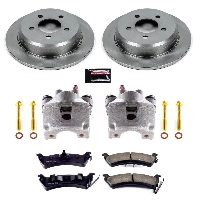 PowerStop Power Stop 93-98 Jeep Grand Cherokee Rear Autospecialty Brake Kit w/Calipers