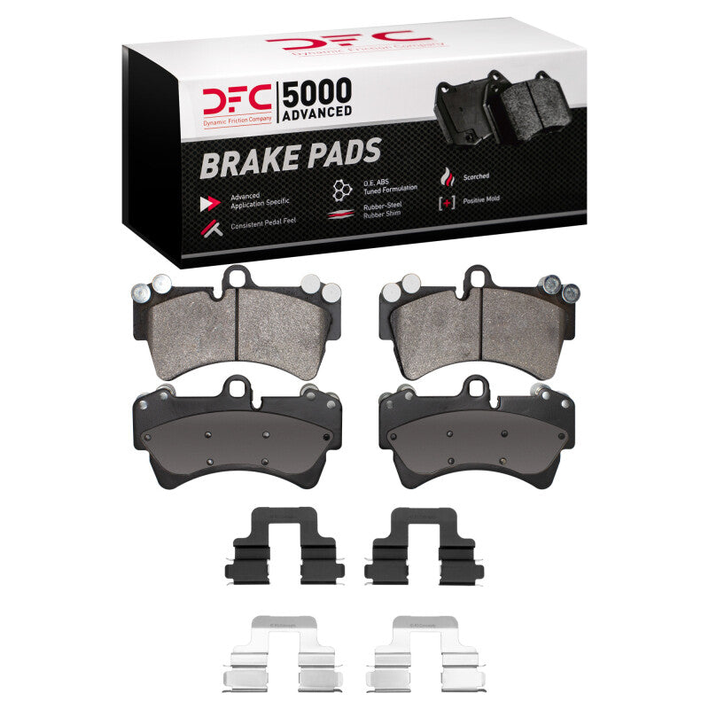 DFC 22-25 Dodge Journey Rear 5000 Advanced Ceramic Brake Pads and Hardware Kit
