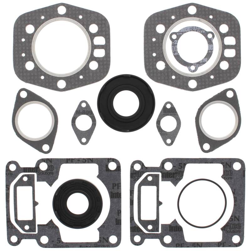 Vertex Pistons Vertex Gaskets 1978 Arctic Cat El Tigre 5000 Complete Gasket Kit w/ Oil Seals