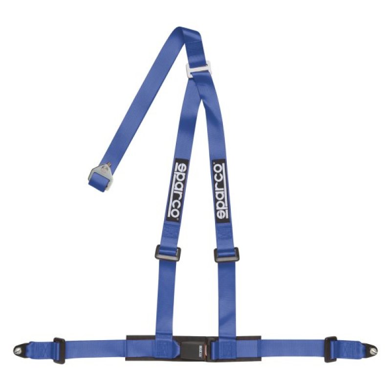 Sparco Belt 2 Inch Blue 3Pt Bolt-In